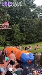 morning swim gone wrong