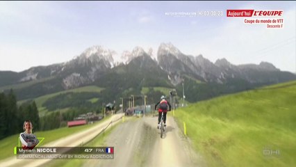 Le replay de la descente dames à Leogang - VTT - Coupe du monde