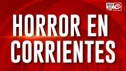 Doble femicidio en Corrientes: intensa búsqueda del asesino