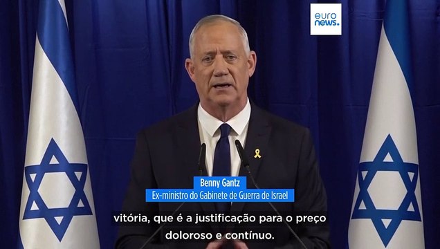 Benny Gantz, membro do Gabinete de Guerra de Israel, demite-se por falta de planos para o pós-guerra