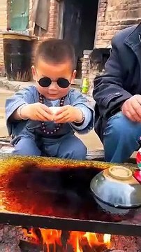 Chinese burger Have fun cooking delicious food together