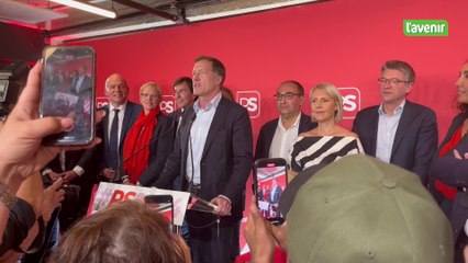 La réaction de Paul Magnette, président du PS