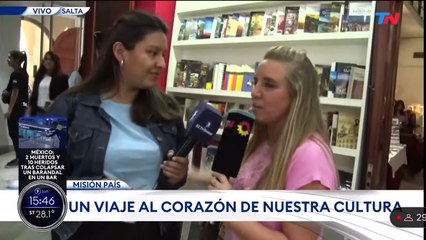 Paula Bernini en Salta: "Salta está espectacular"