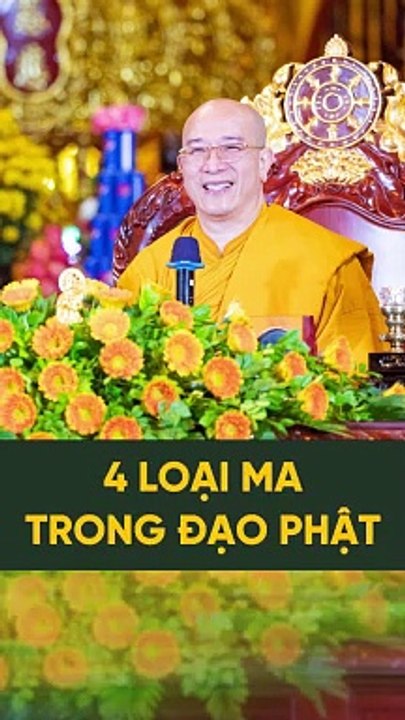 4 loại ma trong đạo Phật #thaythichtructhaiminh #thaythaiminh