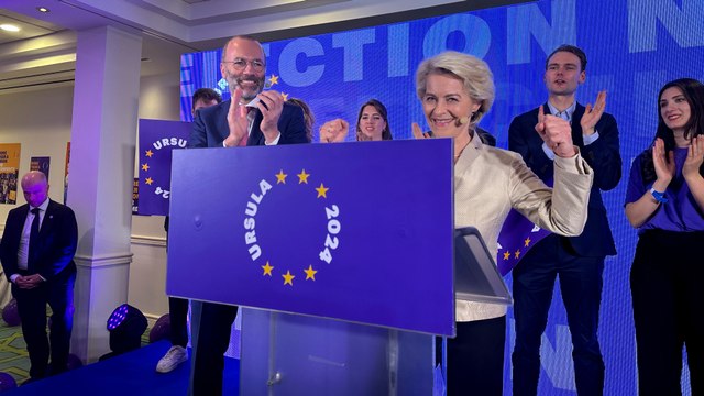 Von der Leyen: “Construiremos un bastión contra los extremos, de izquierda y derecha”