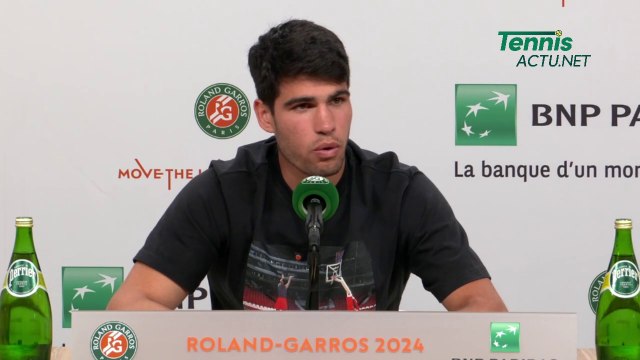 Tennis - Roland-Garros 2024 - Carlos Alcaraz : Sueño con ganar el Oro Olímpico con Rafa Nadal en París 2024