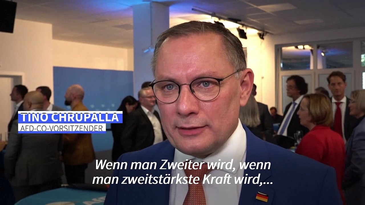 Chrupalla zur Europawahl: Rückenwind für die AfD in der EU