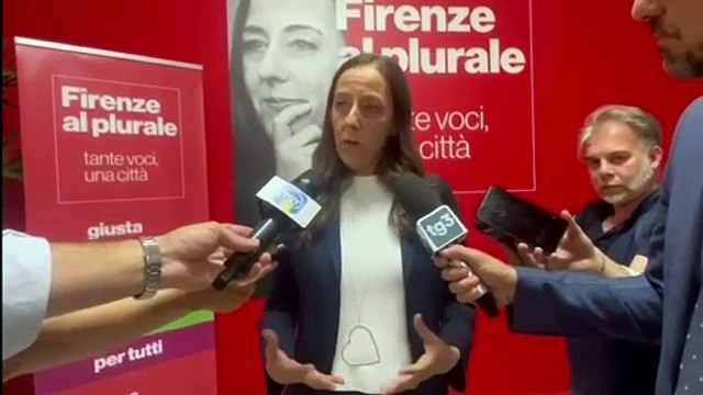 Elezioni Firenze, la candidata del centrosinistra Funaro: Gli exit poll migliorano i nostri dati rispetto ai sondaggi