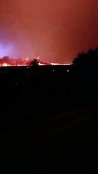 Ceylanpınar TİGEM'de Ekili Buğday Tarlasında Büyük Yangın!