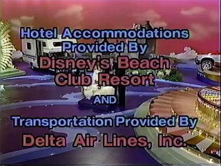 Wheel of Fortune closing credits, 11/14/91