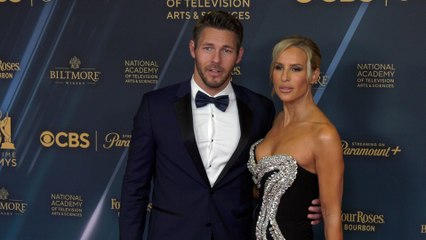 Scott Clifton and Elle Anderson 2024 Daytime Emmy Awards Red Carpet