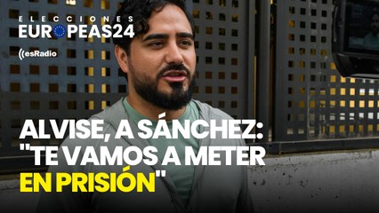 Alvise, a Sánchez: "Te vamos a meter en prisión"