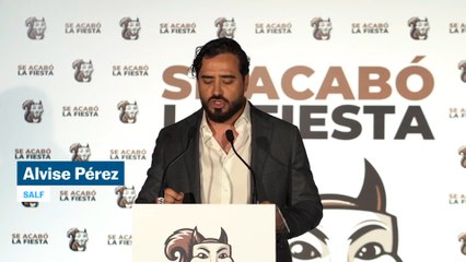 Alvise: "Todos los políticos se han olvidado de su propio pueblo, pero nosotros no lo vamos a hacer"