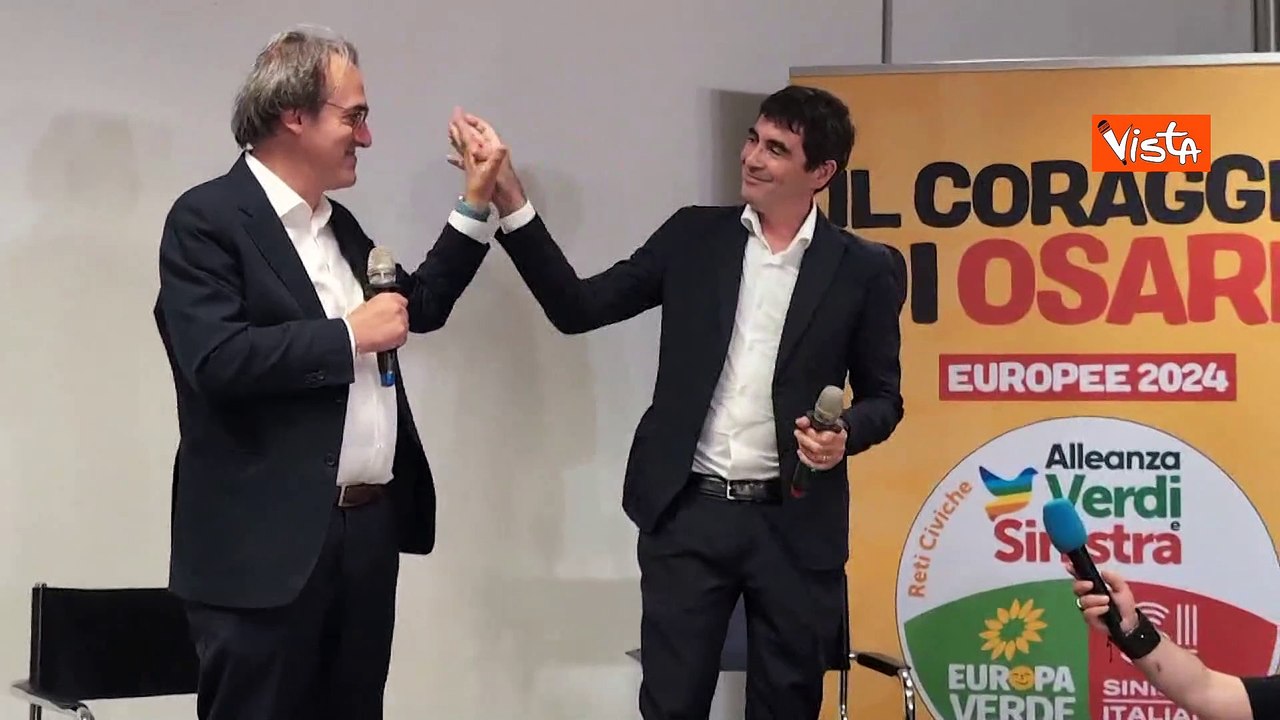 Fratoianni: "Ilaria Salis da stasera ? un'europarlamentare". L'applauso al comitato