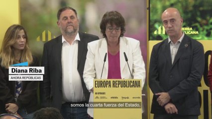 Ahora Repúblicas y Junts tras las europeas