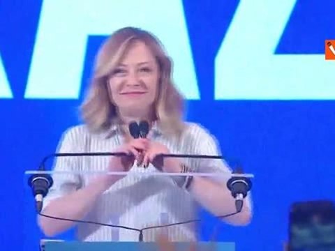 Europee, Meloni: Questa notte è più bella di quella di due anni fa
