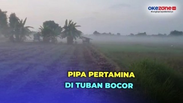 Pipa Pertamina di Tuban Bocor, Ratusan Warga Mengungsi