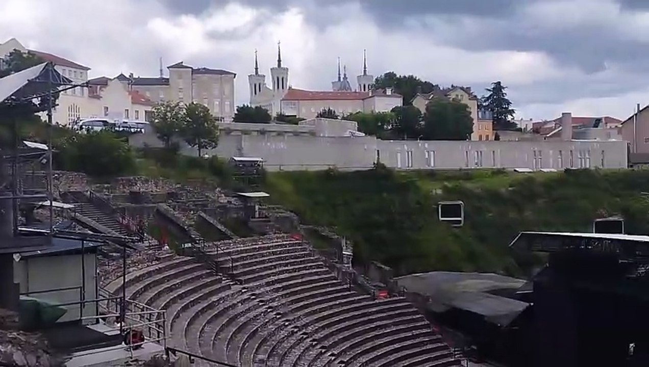 Festival des nuits de Fourvière - Scène de Mc Solaar Chanteur de rap