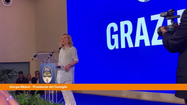 Europee, Meloni Notte più bella delle Politiche di due anni fa