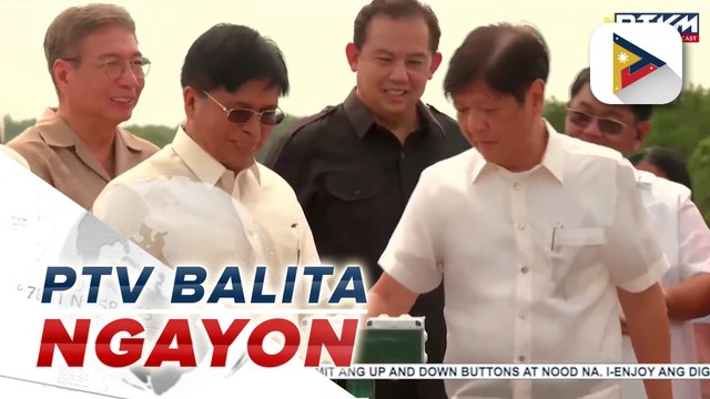 PBBM, pinangunahan ang pagbubukas ng Cabaruan Solar-Powered Pump Irrigation Project