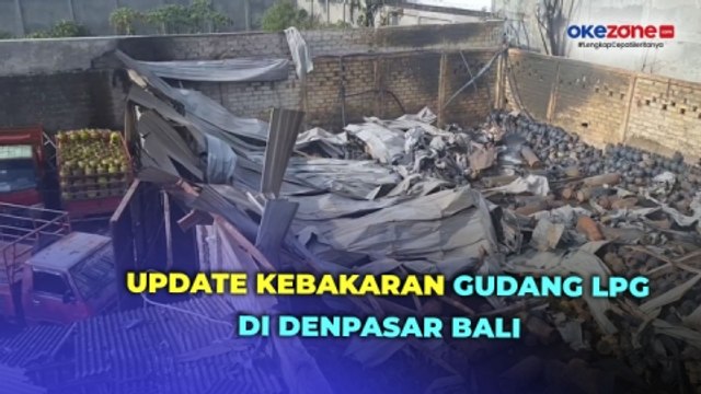 Update Kebakaran Gudang LPG di Denpasar Bali, 18 Orang Alami Luka Bakar Serius