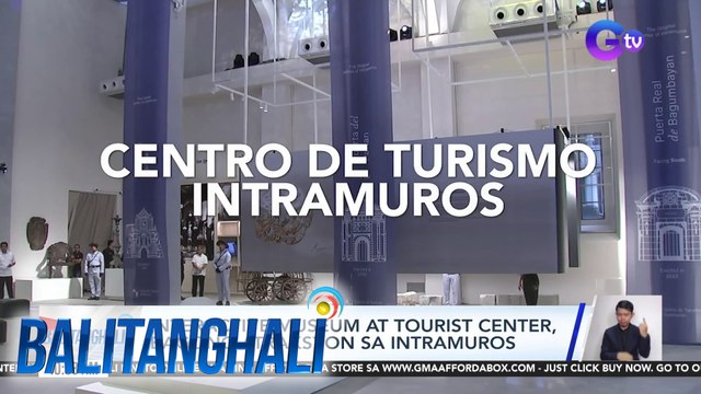 Interactive museum & tourist center, bagong atraksyon sa Intramuros | Balitanghali