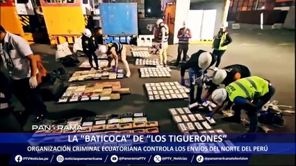 La “baticoca” de “Los Tiguerones”: Organización criminal ecuatoriana controla envíos en el norte del Perú
