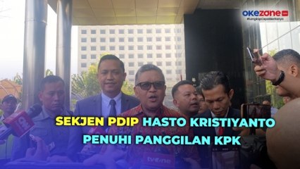 Video herunterladen: Kasus Harun Masiku, Sekjen PDIP Hasto Kristiyanto Penuhi Panggilan KPK Hari Ini