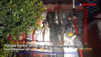 Kebakaran Melahap Bangunan Wisata Zam Zam Pool di Kuningan Jawa Barat