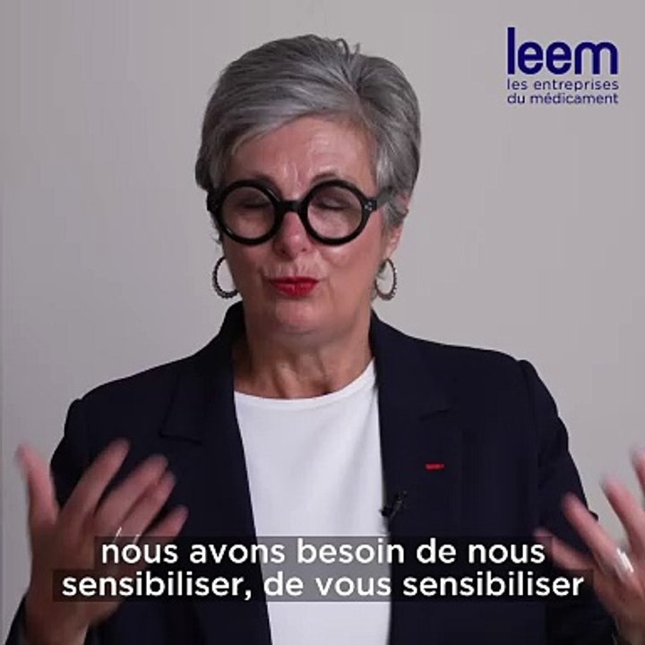 Pourquoi lancez-vous une campagne de communication sur le Bon usage du médicament ? Laurence Peyraut, directrice générale du Leem