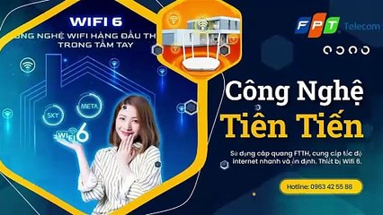 Lắp mạng internet truyền hình, cáp quang FPT