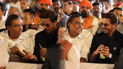 PM Modi Oath Ceremony: Shahrukh Khan Mukesh Ambani Drink ORS Inside Photo Viral, Fans Reaction