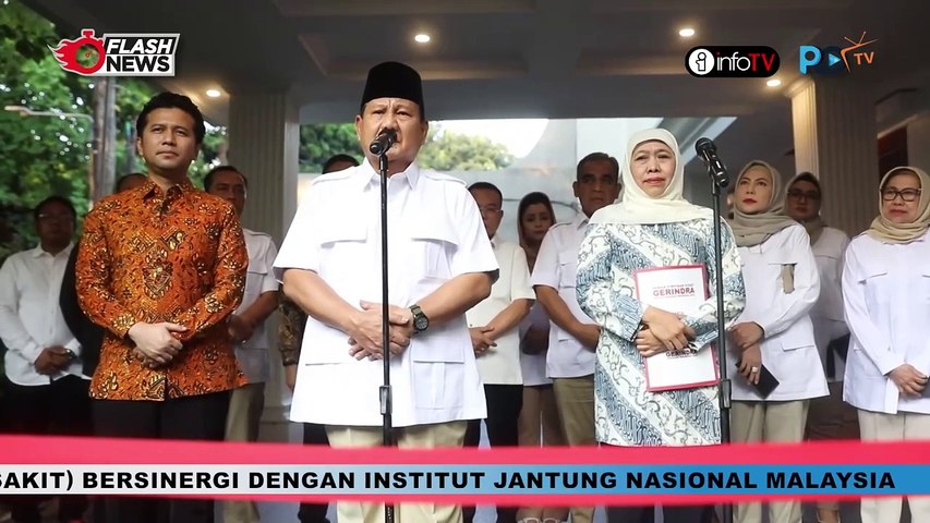 STATEMENT PRABOWO DITUGASKAN JOKOWI HADIR KTT GAZA DI YORDANIA WAKILKAN INDONESIA