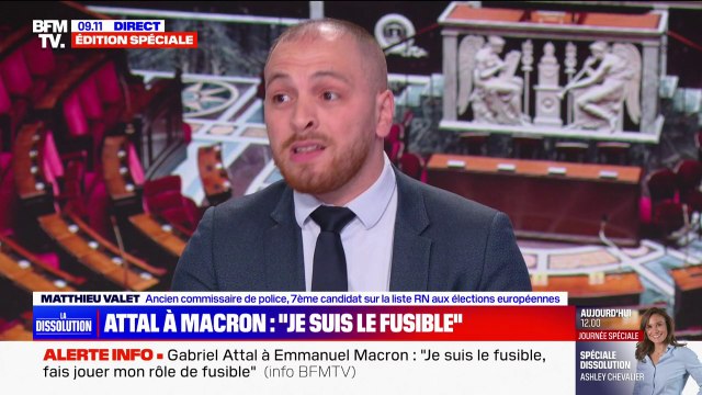 Matthieu Valet (candidat sur la liste RN aux élections européennes): Les Français ont affiché hier un message d'espérance