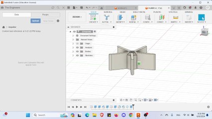Designing an Impeller with Fusion 360 in 2 minutes