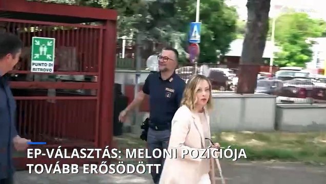 EP-választás: biztosan nyert Meloni és az Olaszország Fivérei