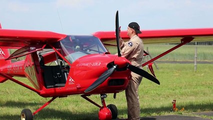 Udany festyn lotniczy w Wilczych Laskach koło Szczecinka. Podniebne emocje