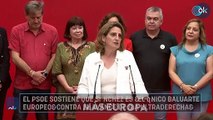 El PSOE sostiene que Sánchez es 