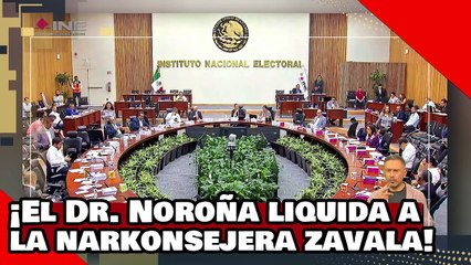 ¡VEAN! ¡Noroña y la 4T liquidan a la Narkonsejera Zavala por apoyar el fraude electoral en Jalisco!