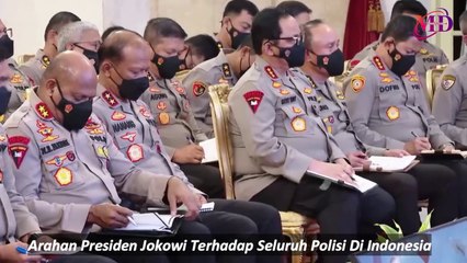 Presiden Joko Widodo Beri Peringatan Keras Kepada Para Petinggi POLRI