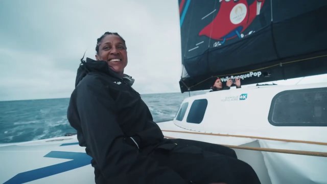 VoileBanquePop 2024 : Relais des Océans - Un équipage efficace - Maxi Banque Populaire XI