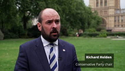 Aide stops interview as chairman refuses to answer questions