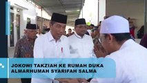 Jokowi Takziah ke Rumah Duka Istri Habib Luthfi, Almarhumah Syarifah Salma