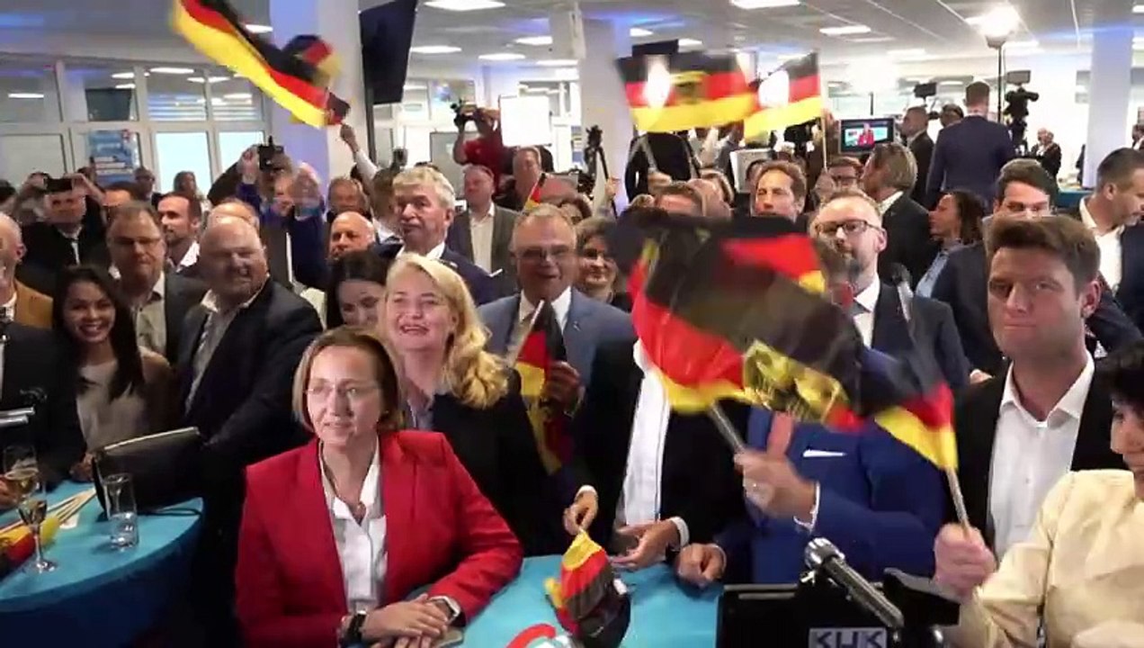 Europawahl in Deutschland: AfD siegt im Osten, Union im Westen