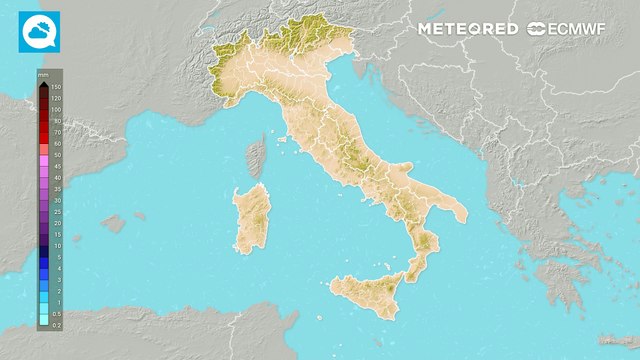Accumuli oltre i 150 mm entro mercoledì sul Friuli-Venezia Giulia