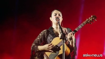 Carmen Consoli, l'esibizione da brividi all'Anfiteatro Romano di Pompei