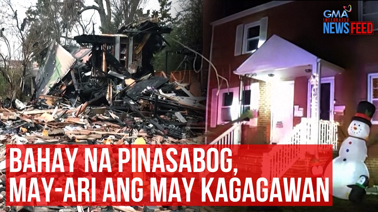 Bahay na pinasabog, may-ari ang may kagagawan | GMA Integrated Newsfeed