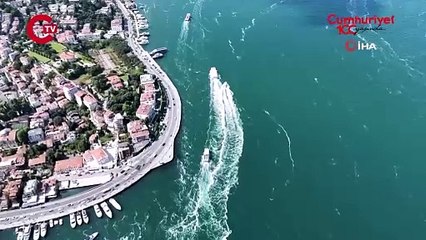 İstanbul'da denizin bazı noktalarında müsilaj yeniden ortaya çıkıyor!