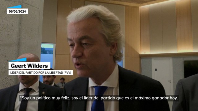 Las reacciones de Wilders y Timmermans el jueves, tras conocer los resultados en Países Bajos