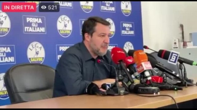 Europee, Salvini: Lega perde voti? Contano le percentuali